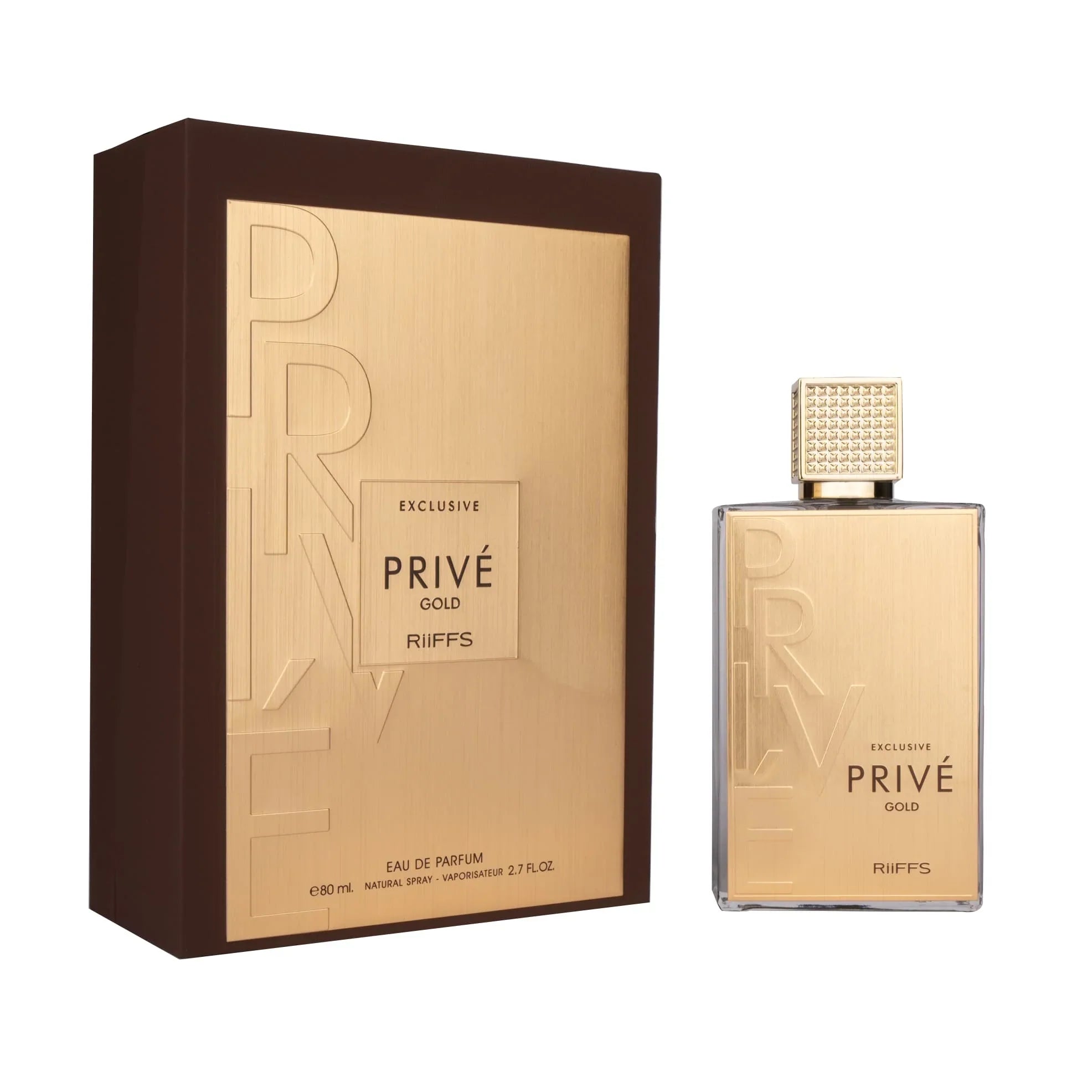 Exclusive Privé Gold – RiiFFS Eau de Parfum (80ml)