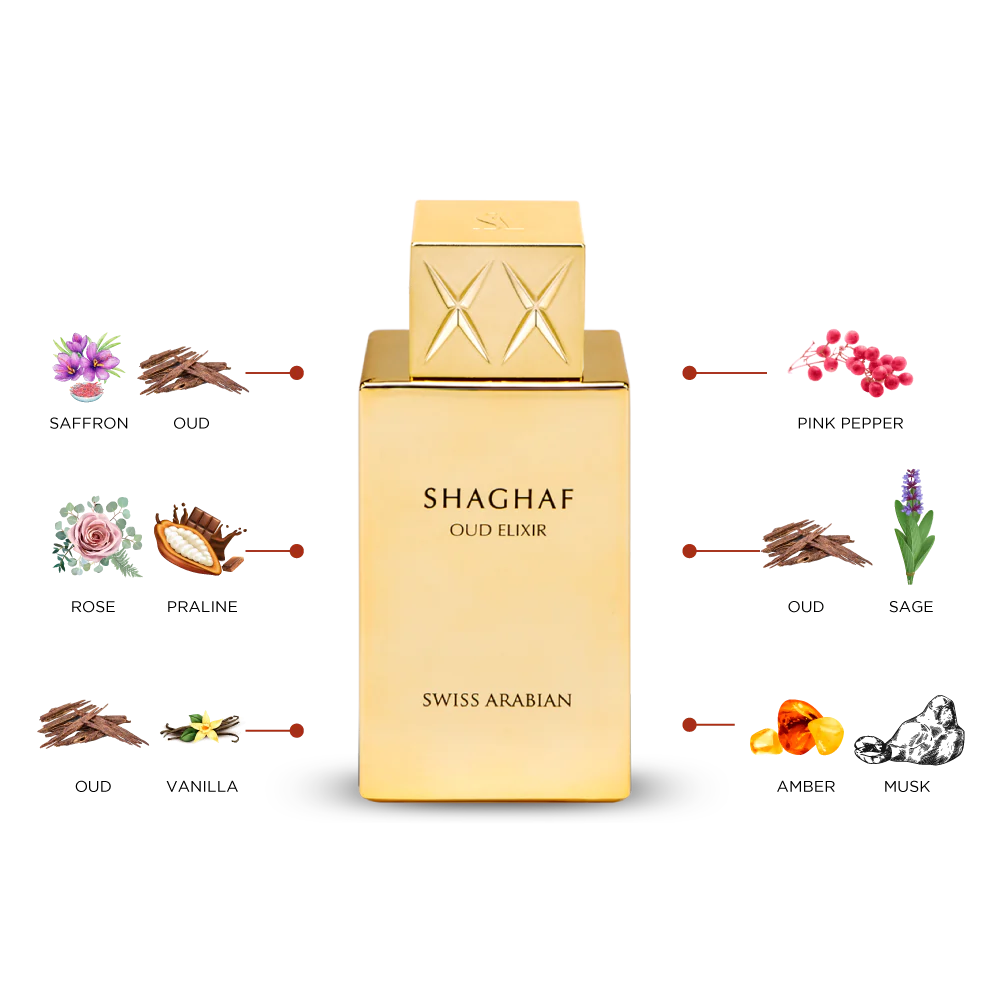 SHAGHAF OUD ELIXIR EDP - 75ML