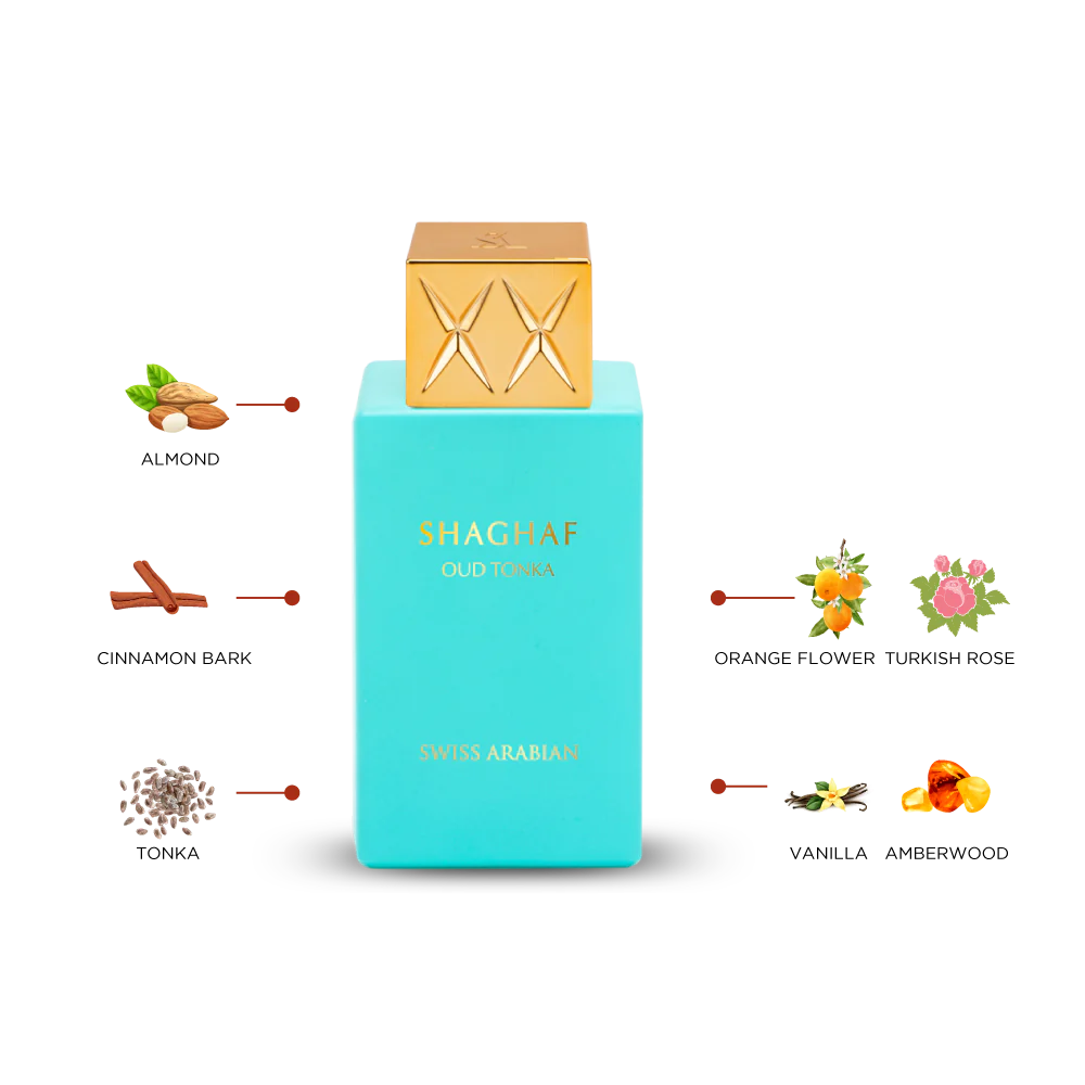 SHAGHAF OUD TONKA EDP - 75ML